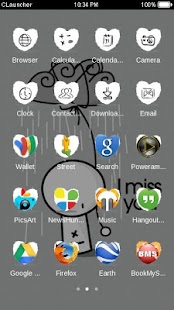 Miss You C Launcher Theme Screenshots 2