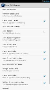 Lastest Total RAM Booster Free APK for Android
