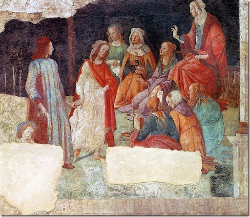 Alessandro FILIPEPI dit BOTTICELLI - Un jeune homme présenté par Vénus aux sept Arts libéraux
