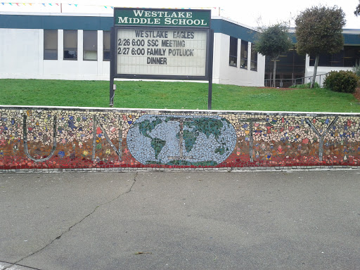 Unity Mural at Westlake Middle School