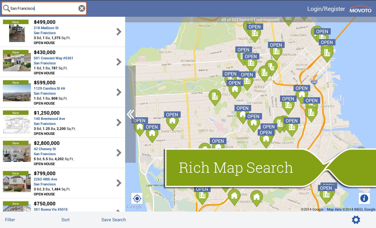 Real Estate & Homes Movoto Android Apps on Google Play