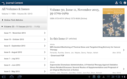 AAPS Journals Screenshots 2