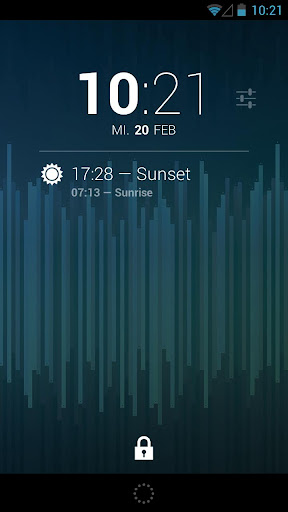 DashClock Sunrise Extension