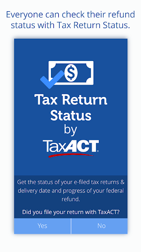 Tax Return Status by TaxACT