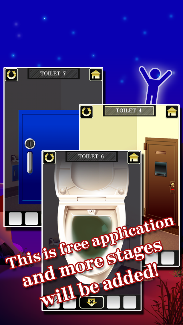 100 Toilets 2：room escape game Screen 2