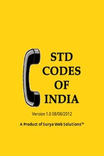 STD Codes of India Screenshots 0