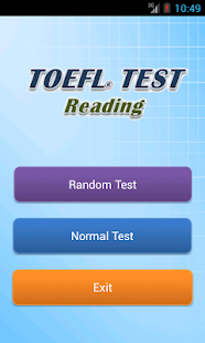 TOEFL Reading