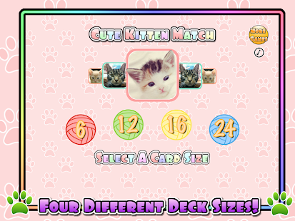 Cute Kitten Match - Memory app Screenshots 5