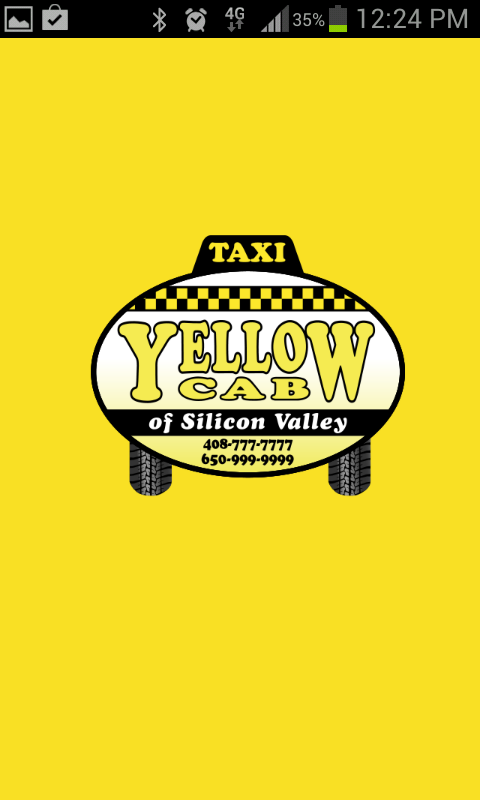 Android application Yellow Cab Silicon Valley Taxi screenshort