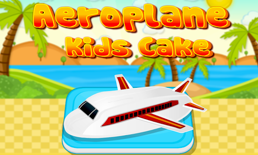 Aeroplane Kids Cake