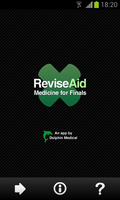 Android application Medicine for Finals screenshort