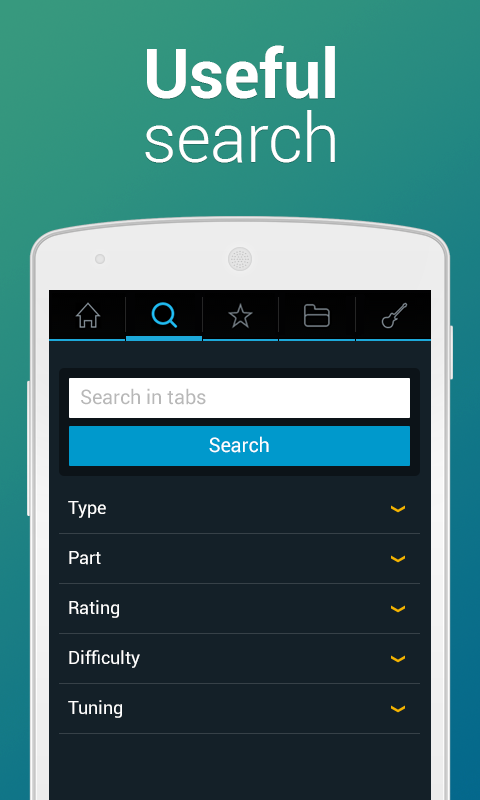 Ultimate Guitar Tabs & Chords - screenshot