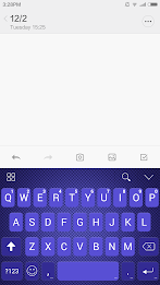 Blueribbon  Keyboard Theme poster 1