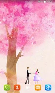Love Tree Locker LWP Screenshots 3