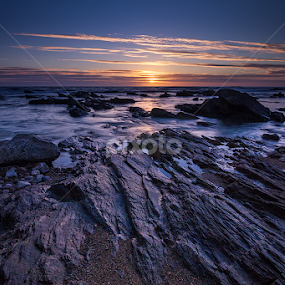 Sunset April by Rémi Ferreira Nadais - Landscapes Sunsets & Sunrises