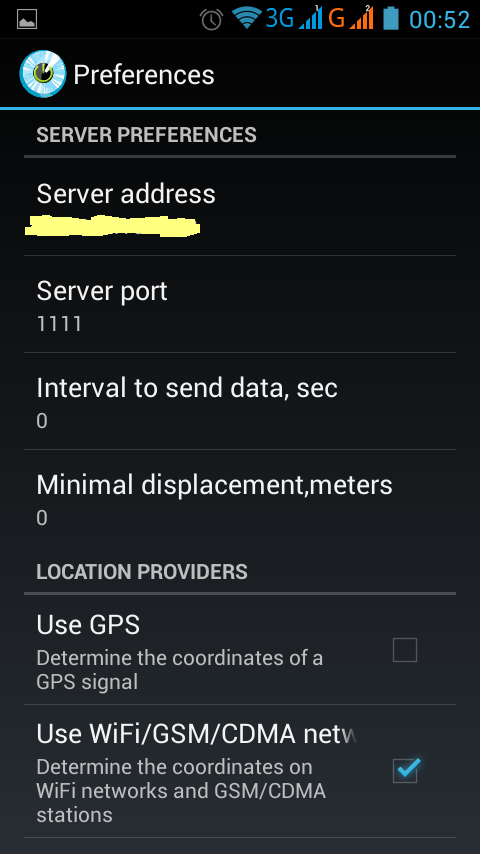 2Tam tracker Screen 3