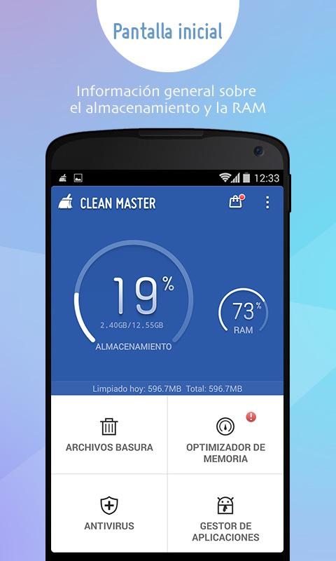 Clean master app