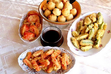 Cheese Croquets Fried in Tempura Batter