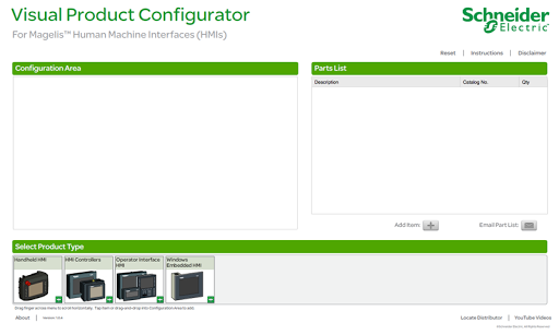 HMI Visual Configurator