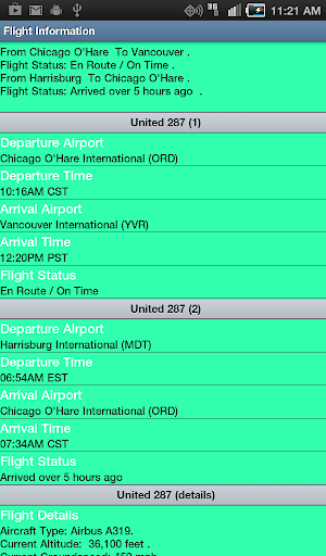 Flight Status