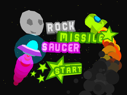 【免費街機App】Rock-Missile-Saucer-APP點子