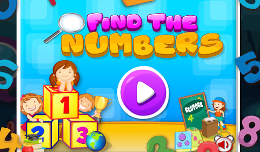 Find The Numbers For Kids