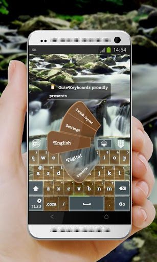 瀑布公園 GO Keyboard Theme
