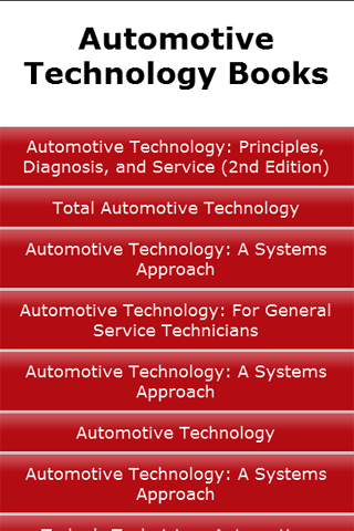 Automotive Technology Books