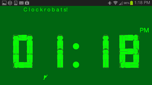 【免費娛樂App】Clockrobats! Table/Desk Clock-APP點子