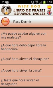 English-Spanish PhraseBook Screenshots 5