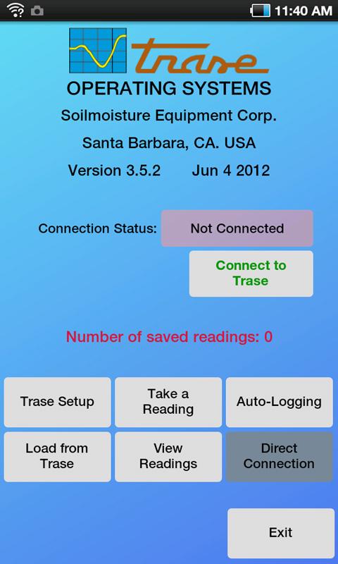 Android application TraseTerm for Android screenshort