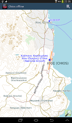 【免費旅遊App】Chios offline map-APP點子