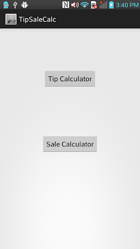 Tip and Sale Calculator