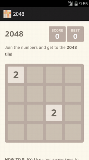 Simple 2048