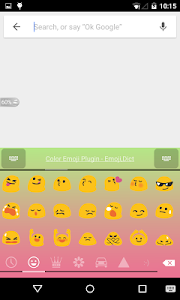 Emoji Keyboard - Peach Pink screenshot 2