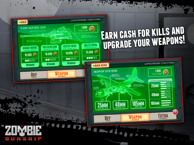 Zombie Gunship: Gun Dead 3D v1.14.4 Cracked APK - screenshot