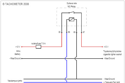 12v Car Cogarette Lightet Wiring Diagram