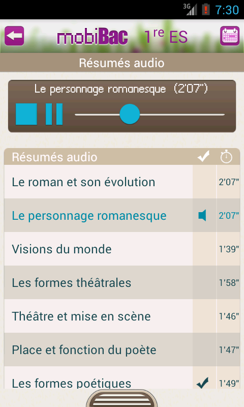 mobiBac 1re ES Screen 3