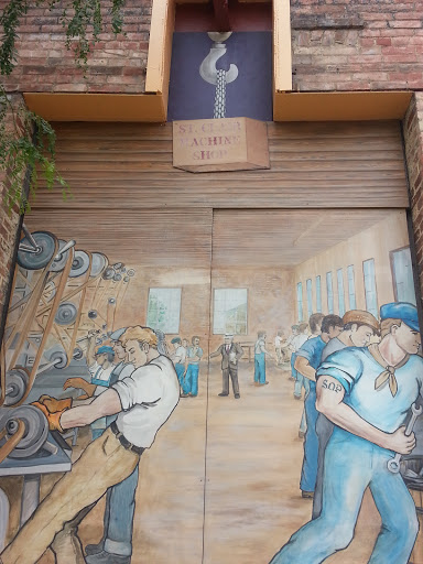 St. Clair Machine Shop Mural