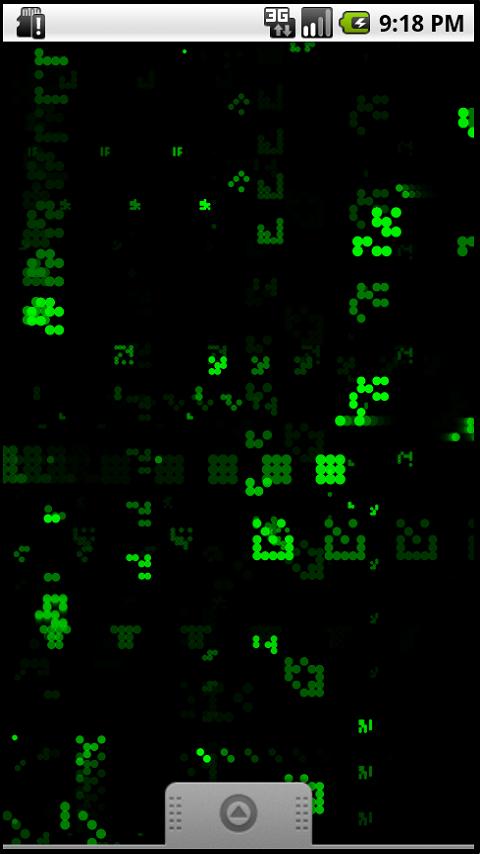 Cylon Datastream LiveWallpaper Screen 2