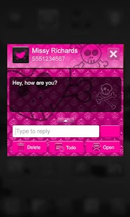 How to mod Pink Halloween Go SMS Theme patch 1.1 apk for android