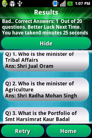 【免費教育App】Union Ministers of India-APP點子