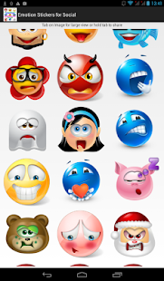 Emotion Stickers for Social