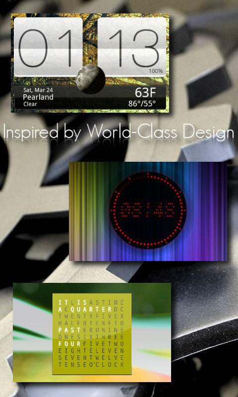 One More Clock Widget Screen 2
