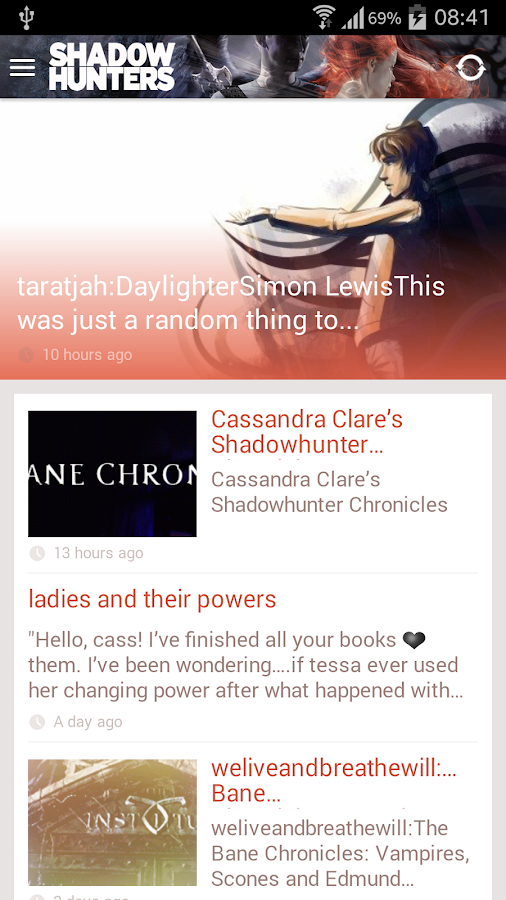    Cassandra Clare: Shadowhunters- screenshot  