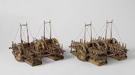 Model of a Life-Saving Cart for Shipwrecks
