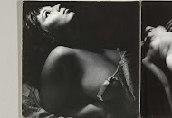 Hoofd en schouders van een vrouw, het hoofd achterover