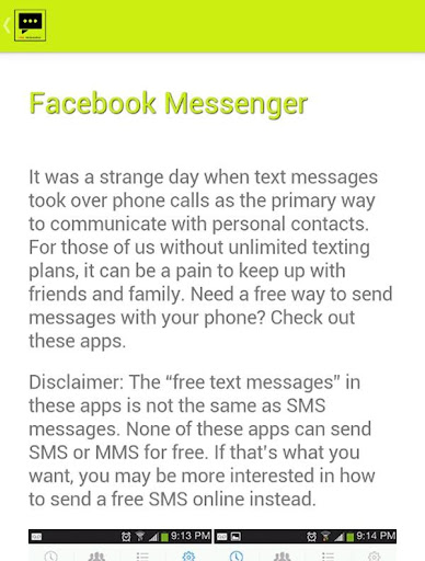 Free Text Message Apps