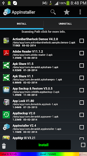 Apk installer For Android