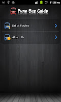 Anteprima screenshot di Pune Bus Guide APK #1